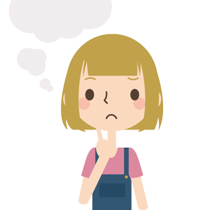 困っている女性美容師